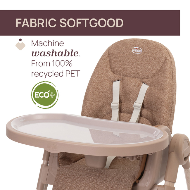 Chicco Polly Armonia 3 σε 1 Παιδική Καρέκλα Φαγητού 0+ μηνών Terracotta