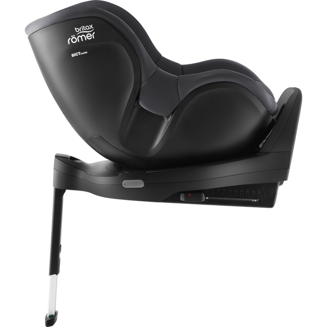 Britax Romer Dualfix Pro I-Size 360° i-SIZE 40-105 cm Περιστρεφόμενο Κάθισμα Αυτοκινήτου Midnight Grey R2000038295 + ΔΩΡΟ ΑΞΙΑΣ 35€ ΠΡΟΣΤΑΣΙΑ ΚΑΘΙΣΜΑΤΟΣ