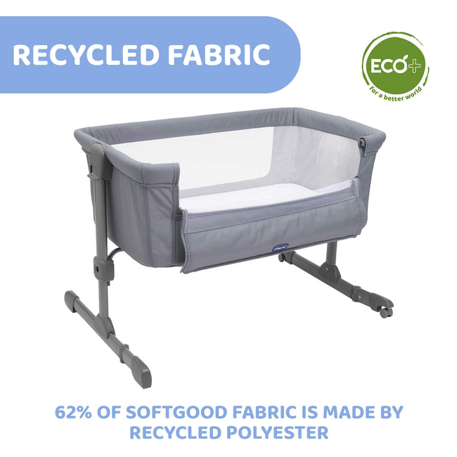 Chicco Next2Me Βρεφικό Λίκνο Stone Re Lux 67