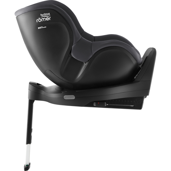 Britax Romer Dualfix Pro I-Size 360° i-SIZE 40-105 cm Περιστρεφόμενο Κάθισμα Αυτοκινήτου Midnight Grey R2000038295 + ΔΩΡΟ ΑΞΙΑΣ 35€ ΠΡΟΣΤΑΣΙΑ ΚΑΘΙΣΜΑΤΟΣ