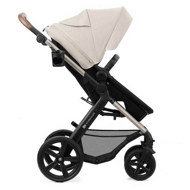 Kinderkraft MOOV2 3 in 1 Baby Travel Set 0 to 27kg Mink Moonlight Grey KSMOOV02GRYEV00