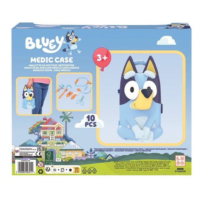 AS Games Bluey Baby Preschool Toy Medicine Case For 3+ Years