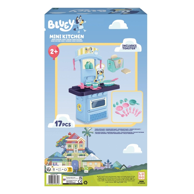 AS Games Bluey Baby Preschool Kitchen Game For 2+ Years