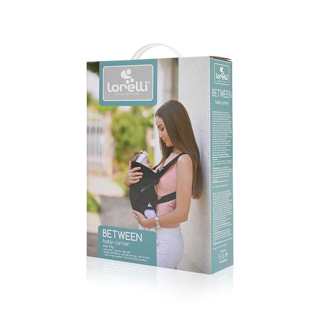 Lorelli BABY CARRIER BETWЕEN ROSE TAN&GREY 10010130008