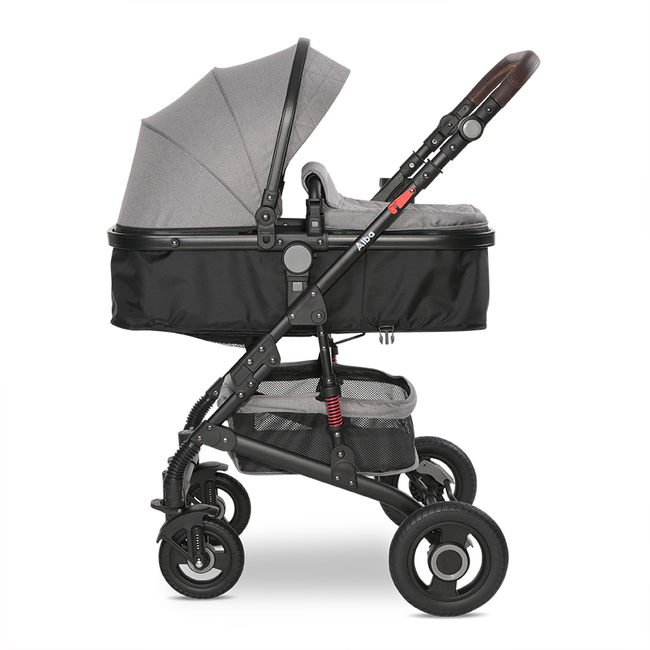 Lorelli Alba Premium Παιδικό Πολυμορφικό Καρότσι 0+μηνών Opaline Grey 10021422302