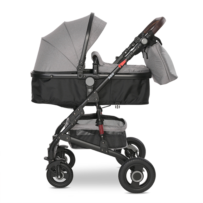 Lorelli Alba Premium Παιδικό Πολυμορφικό Καρότσι 0+μηνών Opaline Grey 10021422302