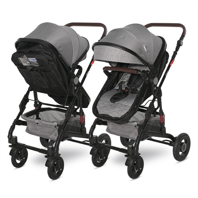 Lorelli Alba Premium Παιδικό Πολυμορφικό Καρότσι 0+μηνών Opaline Grey 10021422302