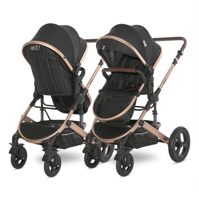 Lorelli Boston 2 in 1  Baby Stroller 0+m Black 10021832305