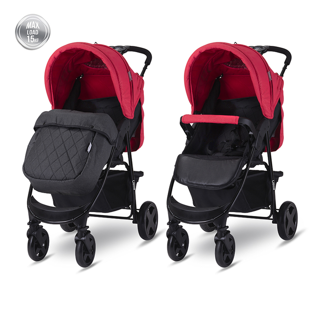 Lorelli Olivia Basic Baby Stroller with Footmuff Mars Red 10021862387