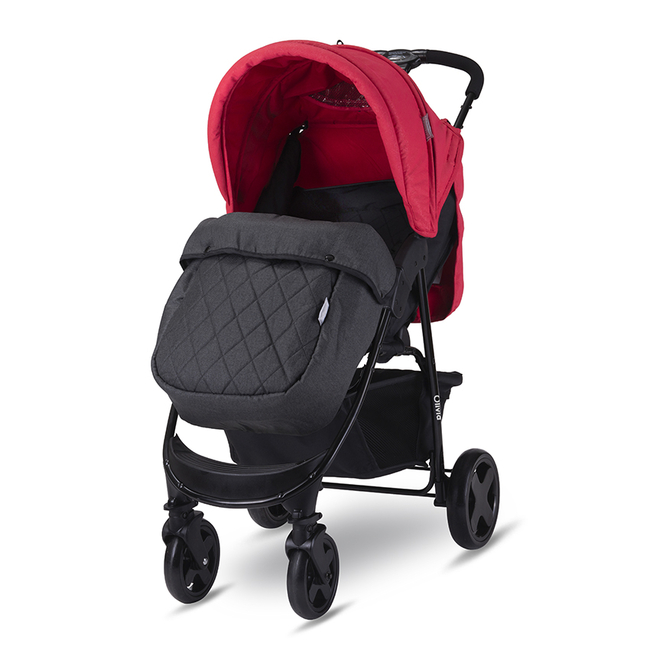 Lorelli Olivia Basic Baby Stroller with Footmuff Mars Red 10021862387