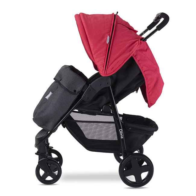 Lorelli Olivia Basic Baby Stroller with Footmuff Mars Red 10021862387