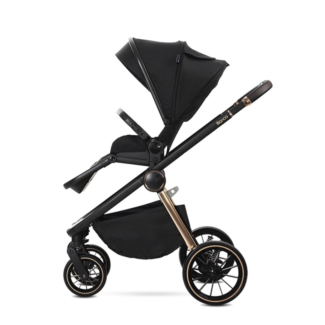 Lorelli Bianca 3 in 1 Multi-function Stroller 0-22kg Black 10022012501