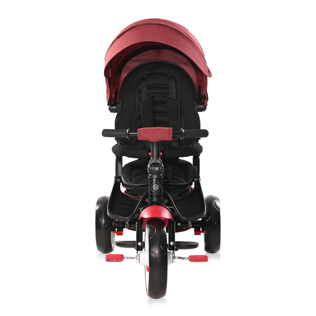 Lorelli Jaguar Τρίκυκλο Παιδικό Ποδήλατο με Αναστρέψιμο Κάθισμα Και Ζώνη Red Black Luxe 10050292103
