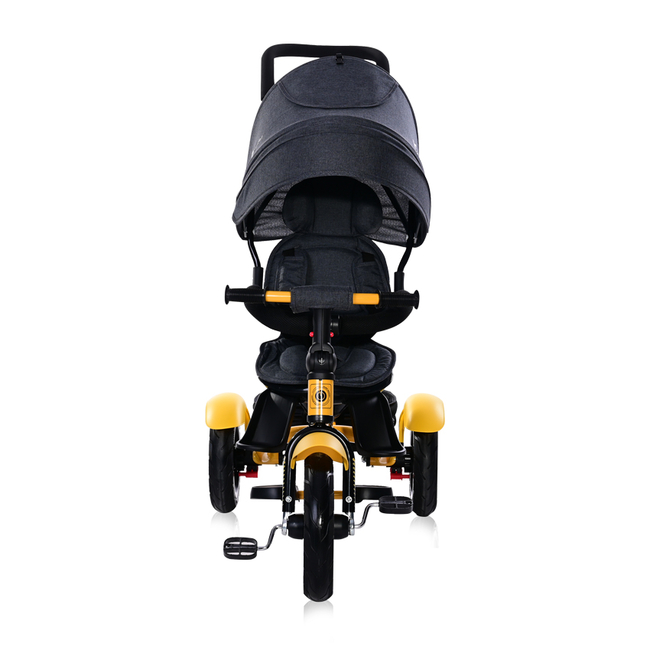 Lorelli Neo Air Wheels Τρίκυκλο Ποδήλατο Με Ανάκλιση Πλάτης και Περιστρεφόμενο Κάθισμα Yellow&Black 1005034 2101