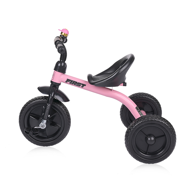 Lorelli First Τρίκυκλο Παιδικό Ποδήλατο Με Κουδουνάκι 3 - 7 Ετών Pink 10050590017
