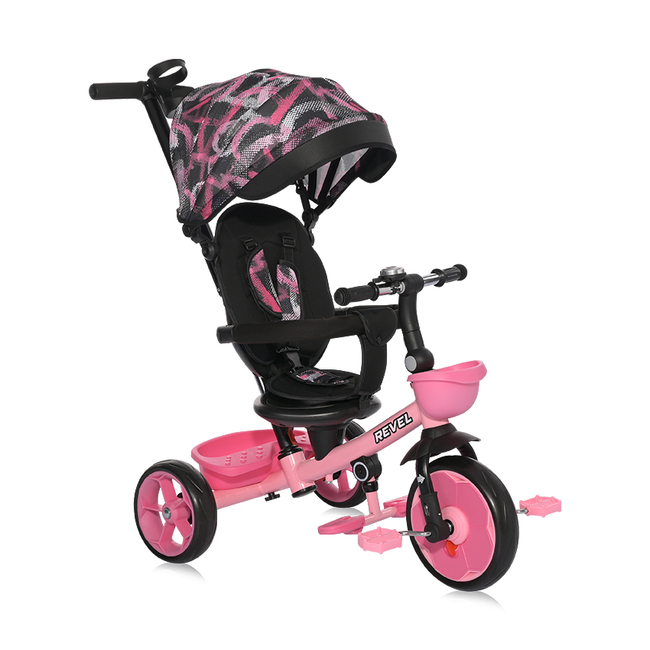 Lorelli Revel  CHILDREN TRICYCLE REVEL PINK GRUNGE 10050630002