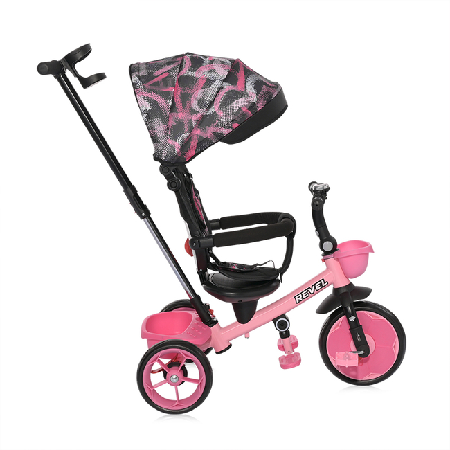 Lorelli Revel  CHILDREN TRICYCLE REVEL PINK GRUNGE 10050630002