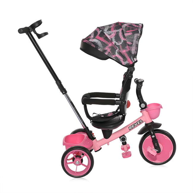 Lorelli Revel  CHILDREN TRICYCLE REVEL PINK GRUNGE 10050630002