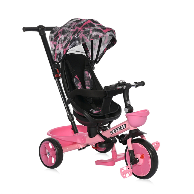 Lorelli CHILDREN TRICYCLE VOYAGE PINK GRUNGE 10050640002