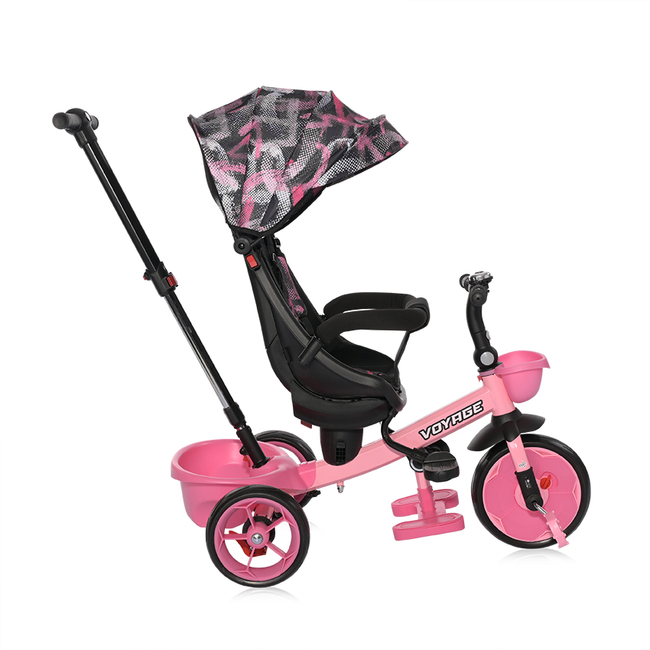 Lorelli CHILDREN TRICYCLE VOYAGE PINK GRUNGE 10050640002