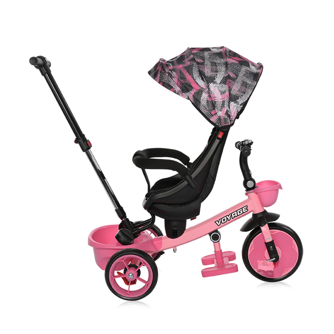 Lorelli CHILDREN TRICYCLE VOYAGE PINK GRUNGE 10050640002