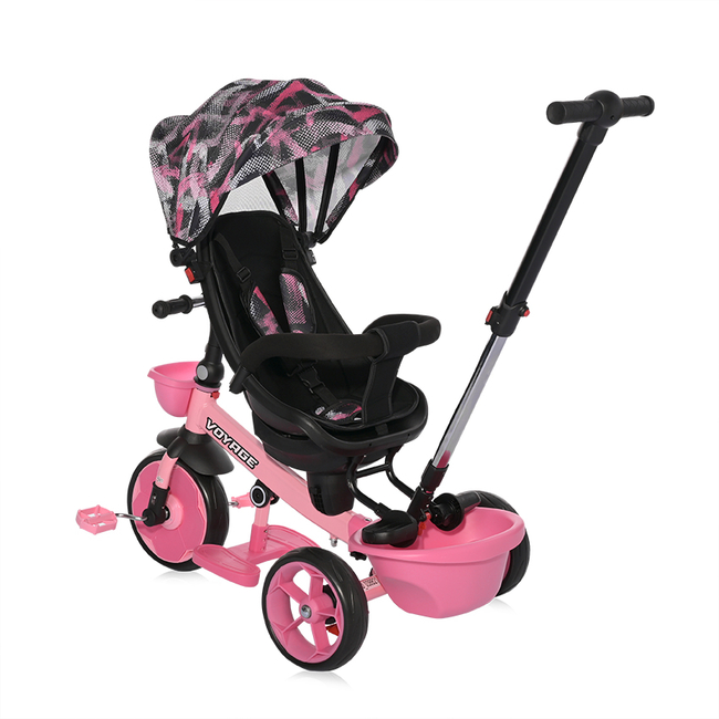 Lorelli CHILDREN TRICYCLE VOYAGE PINK GRUNGE 10050640002