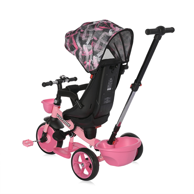 Lorelli CHILDREN TRICYCLE VOYAGE PINK GRUNGE 10050640002