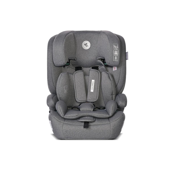 Lorelli COLOMBO i-Size 76-150CM Παιδικό Κάθισμα Αυτοκινήτου 9-36kg ΓΚΡΙ 10071762406 
