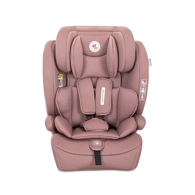 Lorelli CAR SEAT ADVENTURE 76-150CM PINK 1pc/L ctn 10071942516