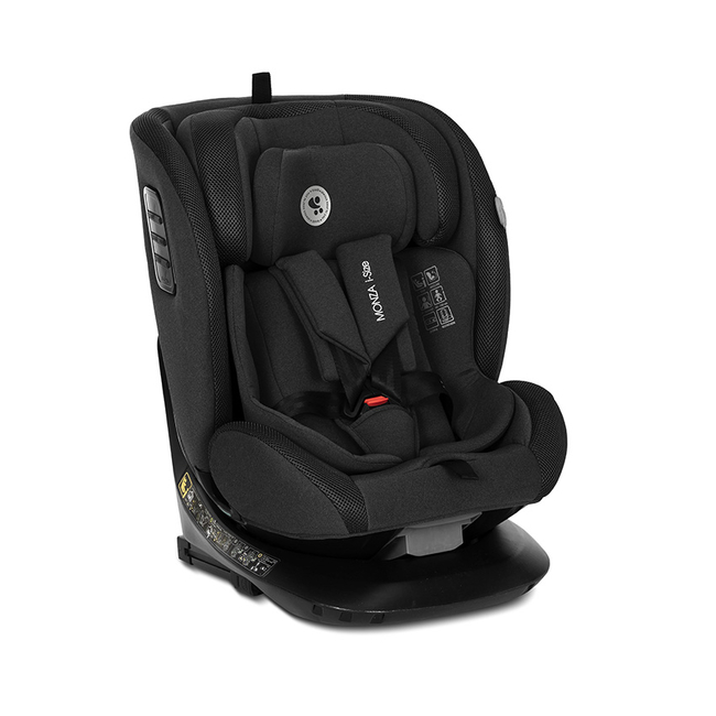 Lorelli Monza i-Size 40-150 CM ISOFIX 360 Περιστρεφόμενο κάθισμα αυτοκινήτου Black 10072022501