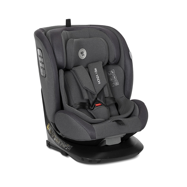 Lorelli CAR SEAT MONZA GREY i-Size 40-150 CM ISOFIX, 360,  10072022506