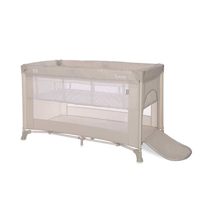 Lorelli BABY COT TORINO 2 LAYERS FOG STRIPED ELEMENTS 10080462212