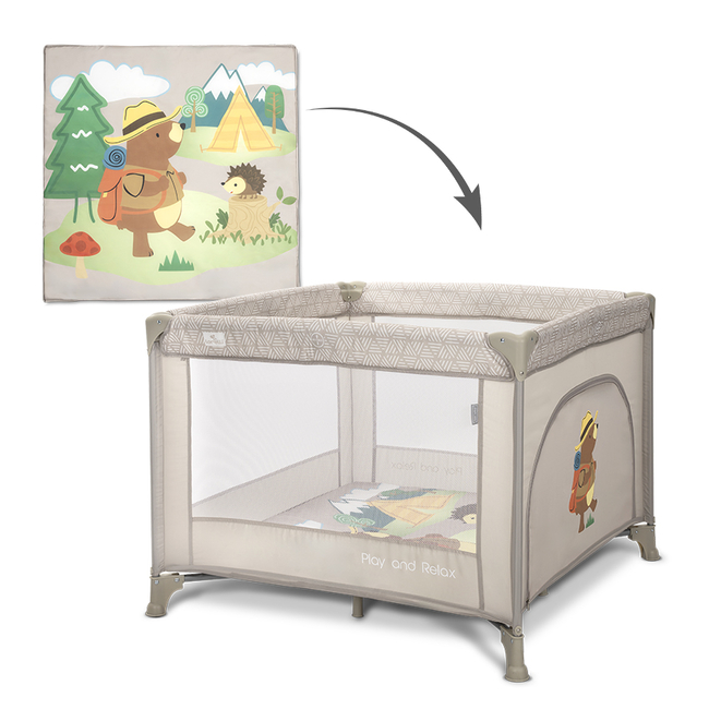 Lorelli PLAYPEN PLAY N RELAX BEIGE CAMPING 10080682419