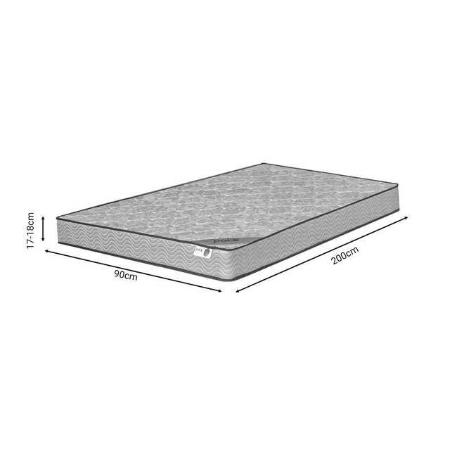 pakoworld Klaudia Single-sided Continuous spring mattress 17-18cm 90x200cm