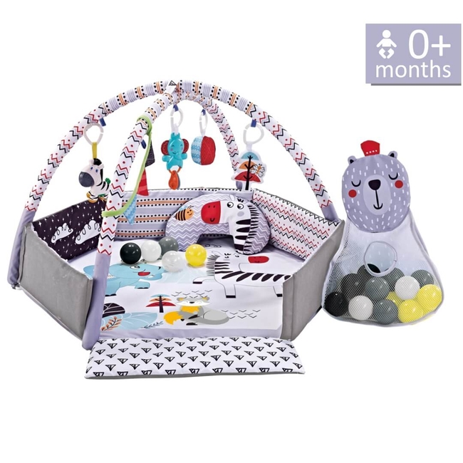 Bebe Stars Βρεφικό Γυμναστήριο Δραστηριοτήτων 0+ μ Zebra 100-181