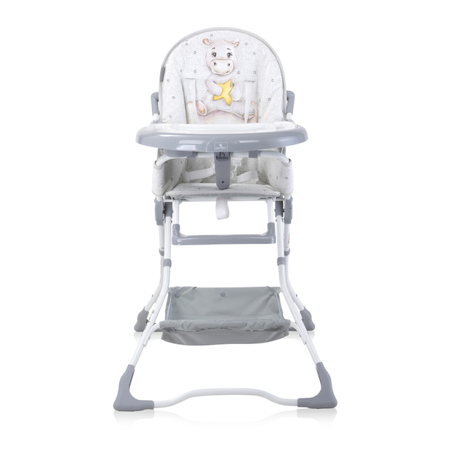 Lorelli BonBon Children HighChair - Noble Grey HIPPO 1010031 2320