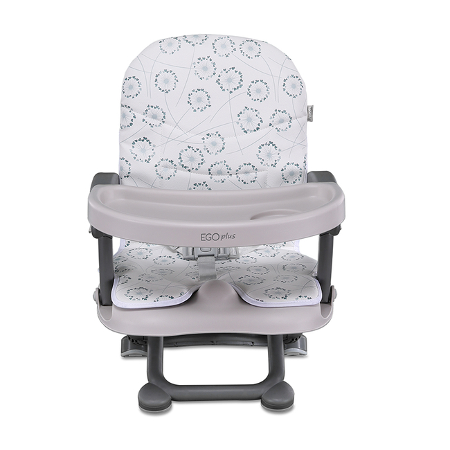Lorelli FEEDING CHAIR EGO PLUS 2in1 WHITE FLUFF PU LEATHER 10100502323