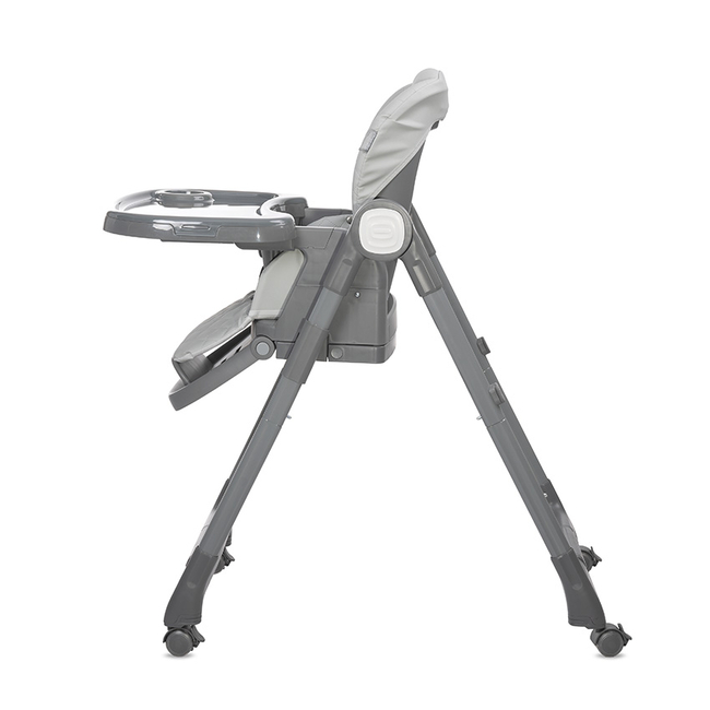 Lorelli Chef 3in1 Παιδική Καρέκλα Φαγητού Δώρο Σαλιάρα Grey Leather 10100612506