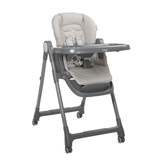 Lorelli Chef 3 σε 1 Παιδικό Καρεκλάκι Φαγητού Beige Leather 10100522507