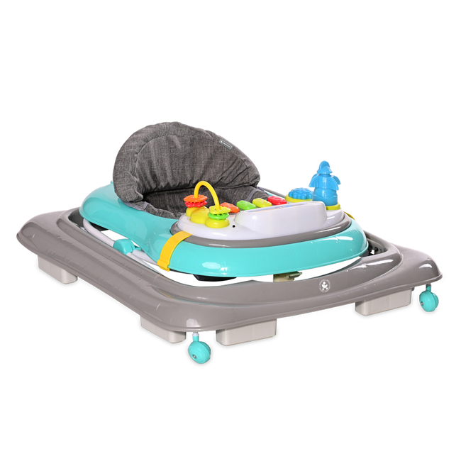 Lorelli Sea Adventure Baby Walker Turquoise Grey 10120410014