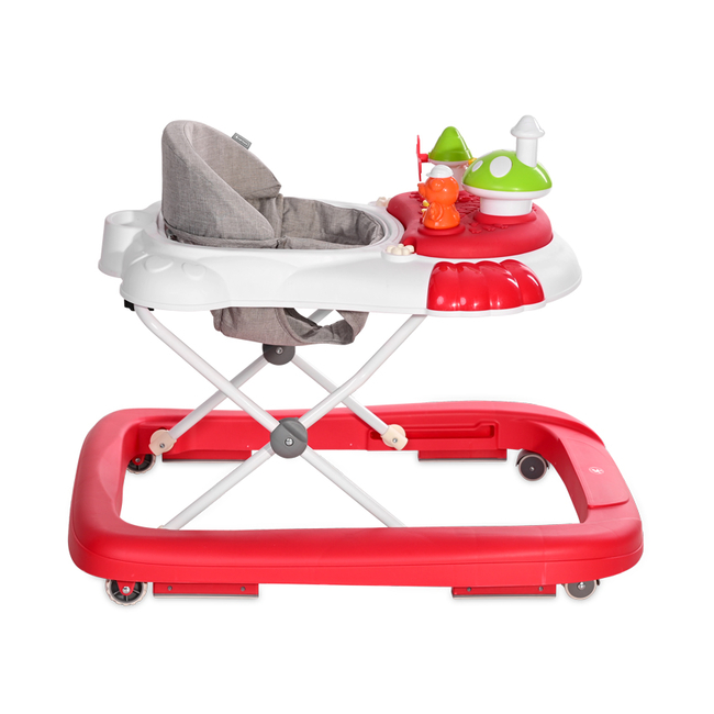 Lorelli Green Garden Baby Walker Poppy Red 10120440015