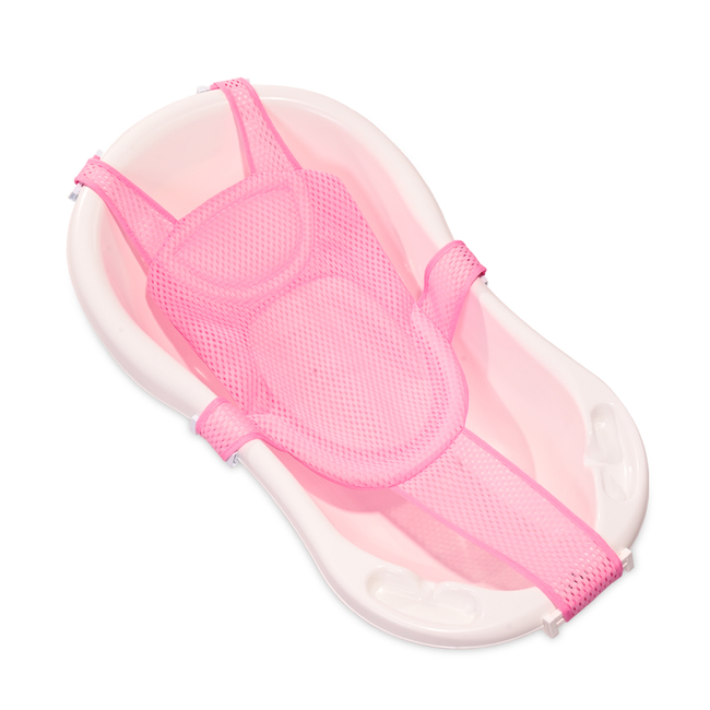 Lorelli Turtle Baby Bath Net Pink 10130970002