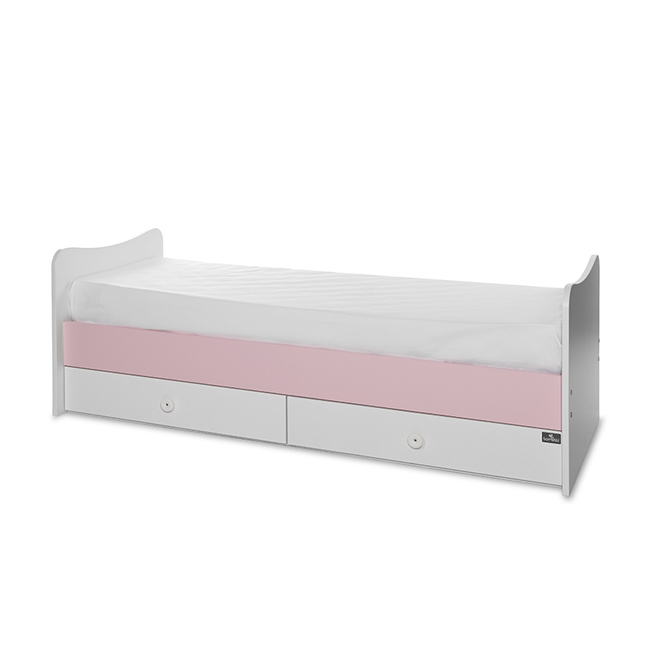Lorelli ΚΡΕΒΆΤΙ MAXI PLUS ΝΈΟ 70/160 WHITE/ORCHID PINK 10150300038A