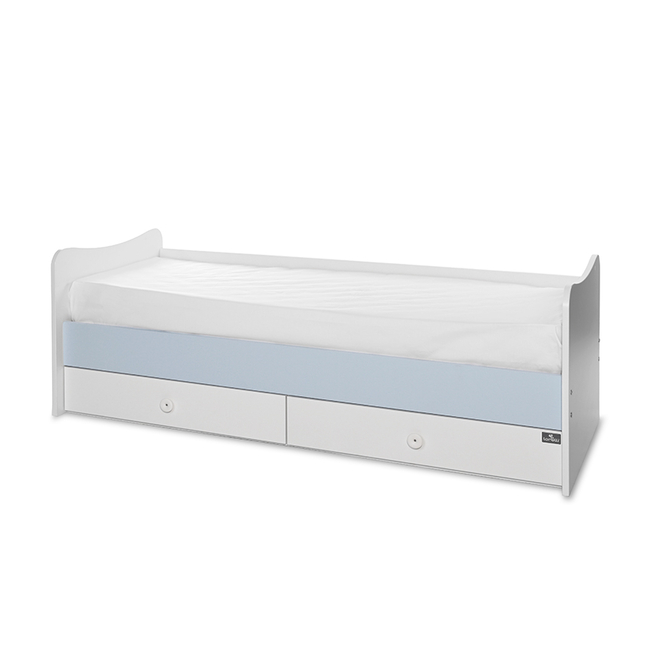 Lorelli ΚΡΕΒΆΤΙ MAXI PLUS ΝΈΟ 70/160 WHITE/BABY BLUE 10150300039A