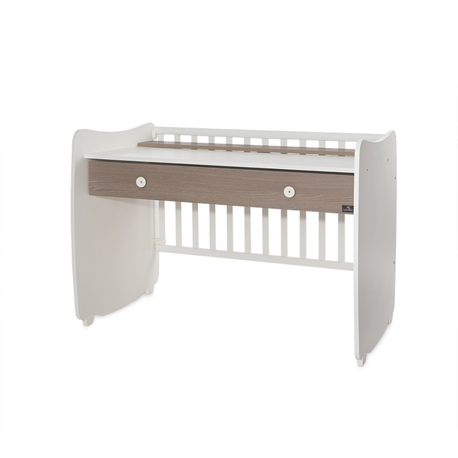 Lorelli BED DREAM 60/120 WHITE/COFFEE NEW 10150420042A