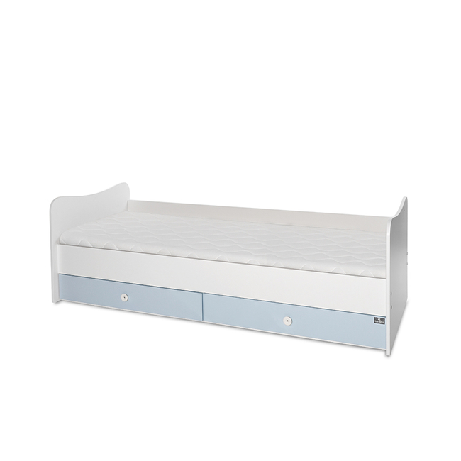 Lorelli BED MINI MAX NEW 190/72 COLOUR WHITE/BABY BLUE 10150500039A