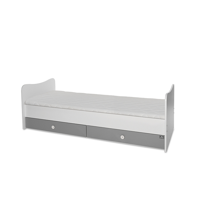 Lorelli BED MINI MAX NEW 190/72 COLOUR WHITE/STONE GREY 10150500041A
