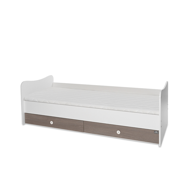 Lorelli BED MINI MAX 190/72 COLOUR WHITE/COFFE NEW 10150500042A