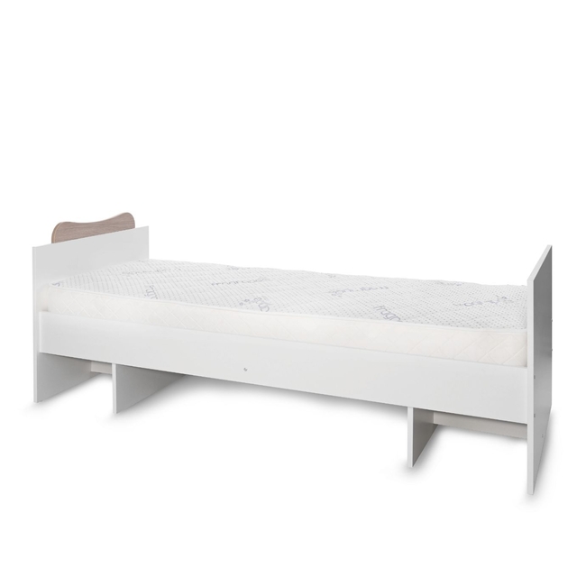 Lorelli Multi 5 in 1 Polymorphic Bed for Mattress 60x120cm White Amber 10150570035