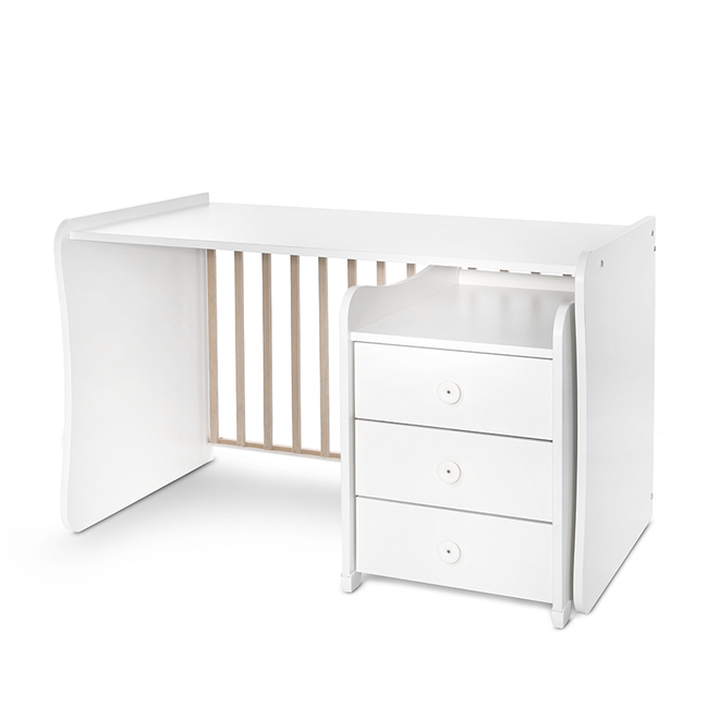 Lorelli BED MAXI PLUS 70/160 TRIO WHITE 10150580024P